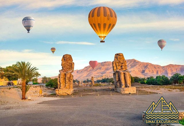 Luxor Hot Air Balloon two days trip from Hurghada