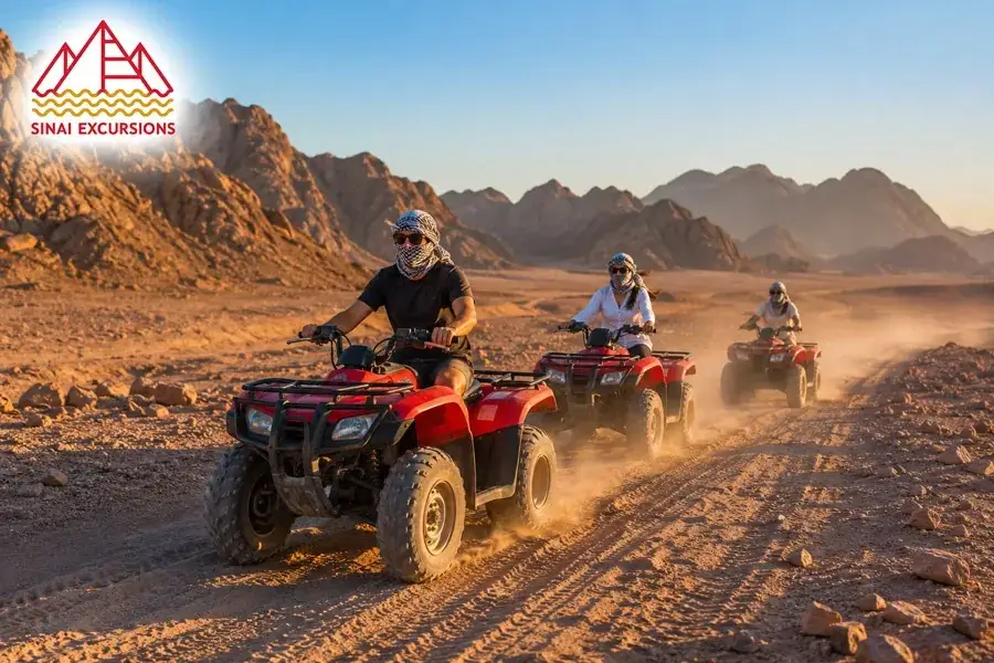 Quad bike desert safari, 3-hour tour — Sinai Excursions Hurghada