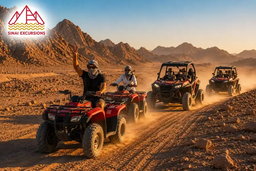 Dune buggy desert adventure, Super Safari tour in Hurghada.